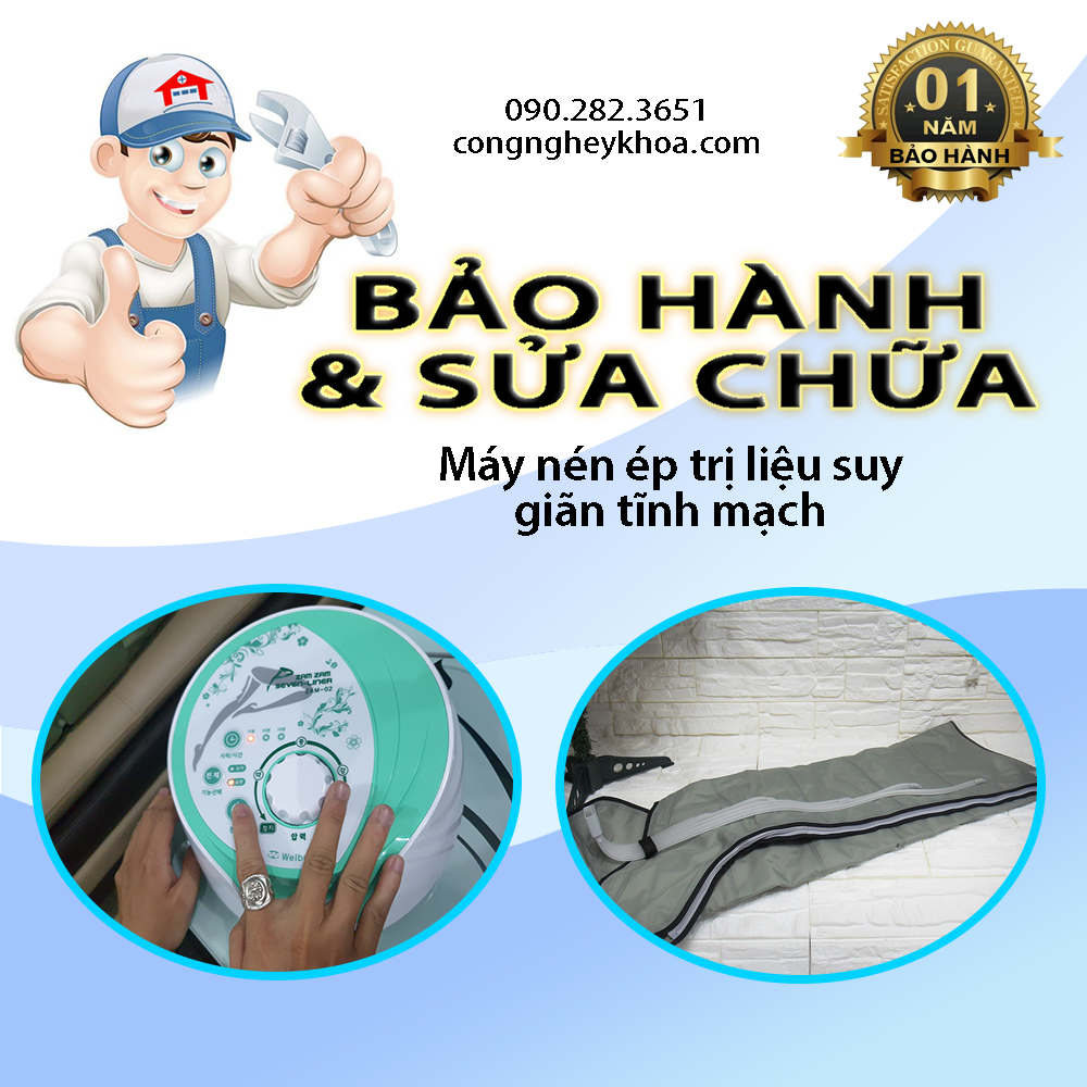 Dịch vụ bảo hành và sửa chữa máy nén ép trị liệu suy giãn tĩnh mạch