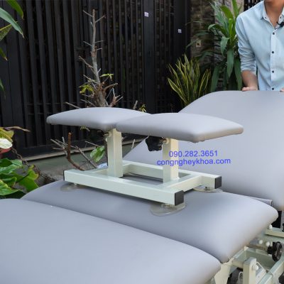 Hình ảnh thực tế Máy kéo giãn cột sống cổ lưng Đài Loan cùng giường kéo nâng hạ