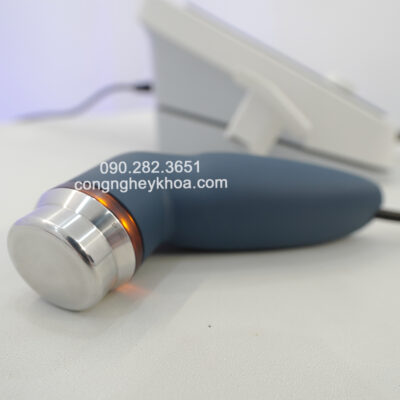 Hình ảnh thực tế Đầu siêu âm của Máy siêu âm trị liệu Enraf 490