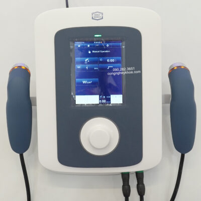 Hình ảnh thực tế Máy siêu âm trị liệu Enraf 490