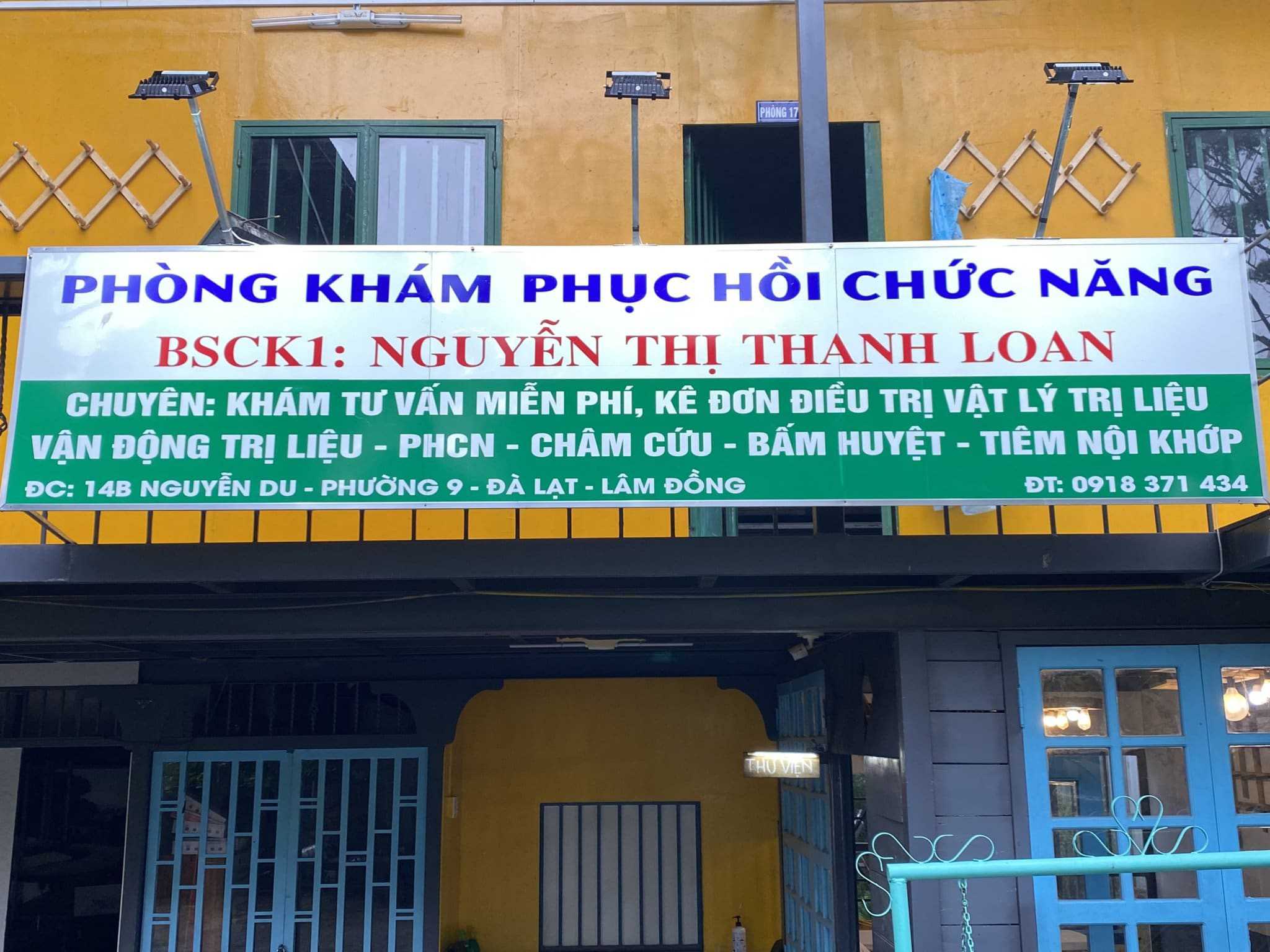 Phòng khám VLTL PHCN tốt ở Đà Lạt