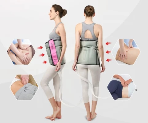 tác dụng của bao lưng nén ép trị liệu zamzam giúp thư giãn lưng, bụng, eo và giảm mỡ bụng, 