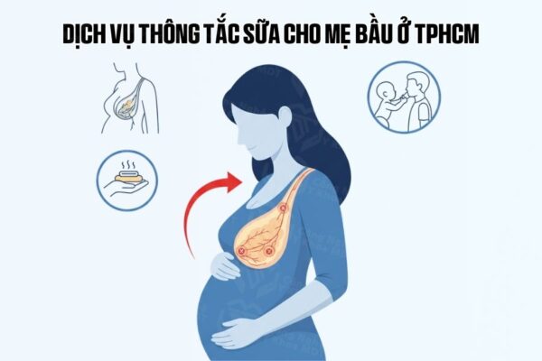 Dịch vụ thông tắc sữa cho mẹ bầu ở Tphcm giúp mẹ bầu không còn bị tắc sữa