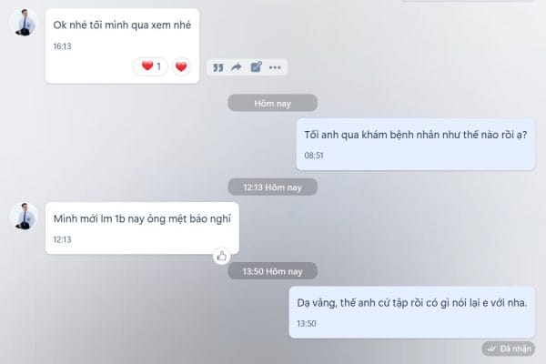 kỹ thuật viên nhận thông tin người bệnh và đến tận nhà tập vật lý trị liệu cho người bệnh, về chúng tôi