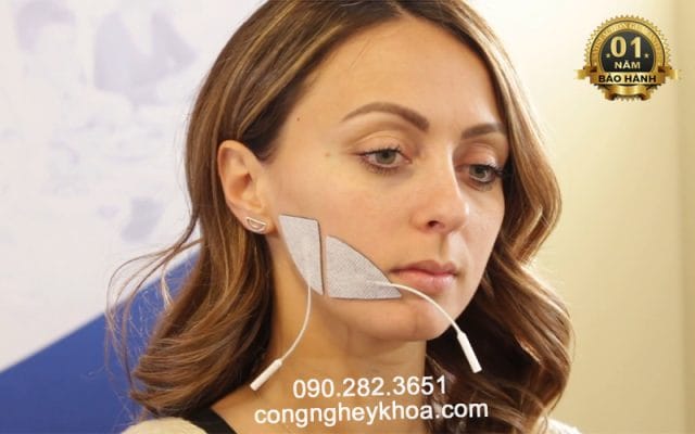Dán điện cực Ampcare Esp để điều trị rối loạn nuốt vùng miệng