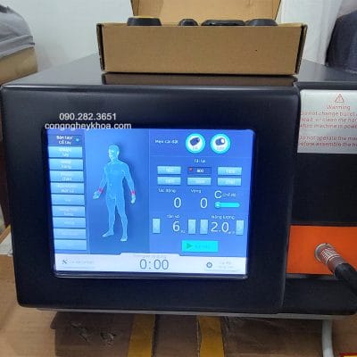 Hình ảnh thực tế Máy xung kích KP – B PRO tại phòng khám chị Trang, Kiên Giang