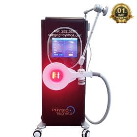 Hình ảnh Máy từ trường siêu dẫn PM-ST5 NEO quang phổ cận hồng ngoại (NIRS) lá dòng máy vật lý trị liệu cao cấp áp dụng trường điện từ xung và truyền xung trường cường độ cao vào các mô cơ thể. Kết quả là giảm đau, giảm sưng và tăng phạm vi chuyển động ở các khu vực bị ảnh hưởng. Các tế bào bị hư hỏng được tái tạo năng lượng bằng cách tăng điện tích trong tế bào để khôi phục chúng về trạng thái khỏe mạnh bình thường. Quá trình này cũng kích thích sự trao đổi chất của tế bào, tăng cường tái tạo các tế bào máu, cải thiện lưu thông máu và tăng khả năng hấp thụ oxy lên đến 200%. Hệ thống miễn dịch được tăng cường, cùng với khả năng loại bỏ chất thải và độc tố của gan, thận và ruột kết, giúp cơ thể duy trì trạng thái khỏe mạnh hơn.