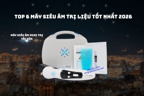 TOP 6 máy siêu âm trị liệu tốt nhất 2025 được các trung tâm y tế, phòng khám và gia đình người bệnh tin dùng. Máy siêu âm trị liệu BTL 4710 Smart, Máy siêu âm trị liệu Enraf 190, Máy siêu âm trị liệu Enraf 490, Máy siêu âm trị liệu HMS 102n, Máy siêu âm trị liệu HMS Digisonic 2s, Máy siêu âm trị liệu mini Roscoe UP2, 