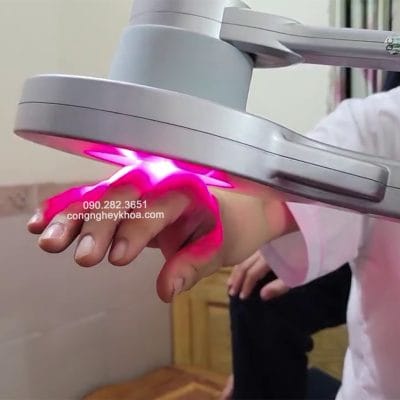 Hình ảnh thực tế Máy từ trường siêu dẫn kết hợp Laser trị liệu PM-ST4 NEO +