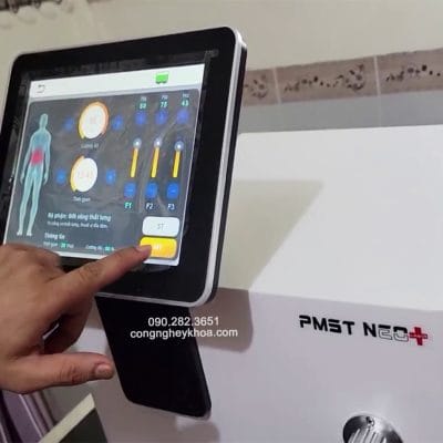Hình ảnh thực tế Máy từ trường siêu dẫn kết hợp Laser trị liệu PM-ST4 NEO +