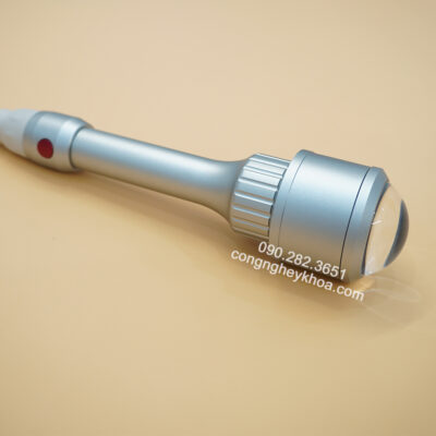 Hình ảnh thực tế đầu điều trị máy laser công suất cao laserlite HP