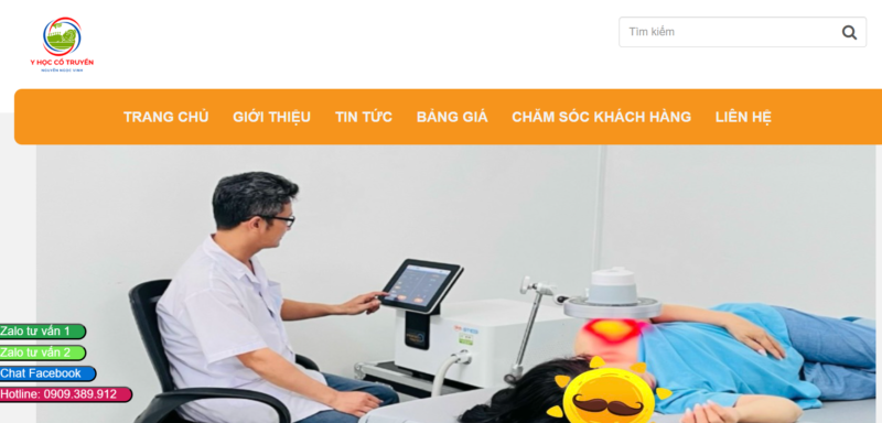 Phòng khám Tân Uyên Bình Dương sử dụng máy từ rường siêu dẫn kết hợp laser điều trị cho bệnh nhân