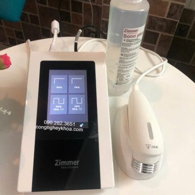 Hình ảnh thực tế của máy siêu âm trị liệu Zimmer