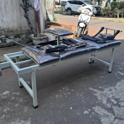 Hình ảnh thực tế của giường kéo giãn cột sống bằng tạ