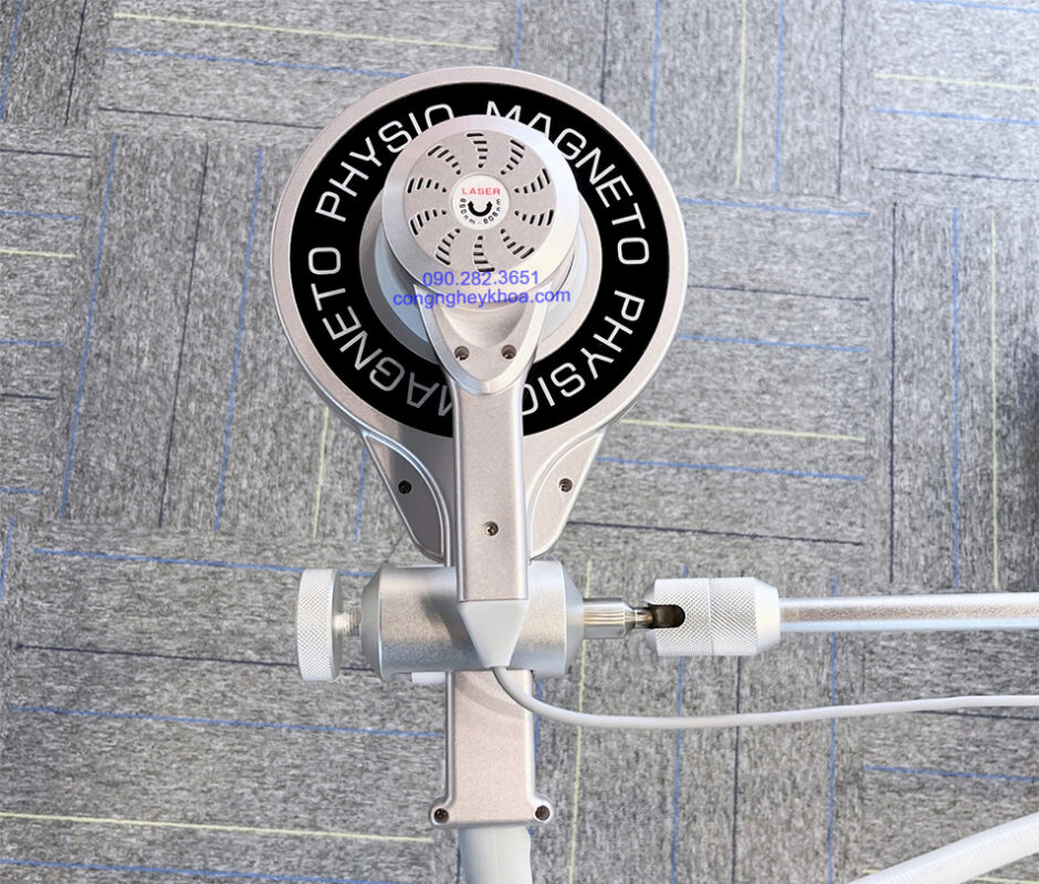 Hinh anh thuc teMay tu truong sieu dan ket hop Laser tri lieu PM ST4 NEO Ban xe day 3 e1745307347573