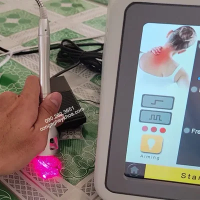 Máy laser công suất cao Luxmaster sỡ hữu đầu phát gọn nhẹ