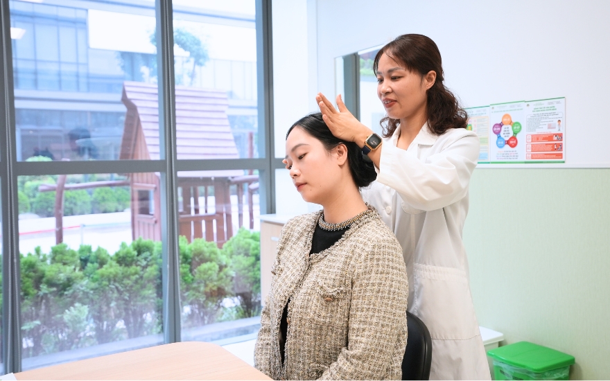 quy trình khám cột sống cổ