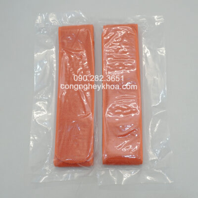 Hình ảnh thực tế dây đai cố định miếng điện cực từ trường của máy từ rung nhiệt HM-2SC-A