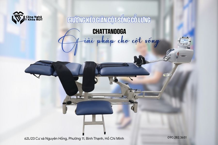 Giường kéo giãn cột sống cổ lưng Chattanooga
