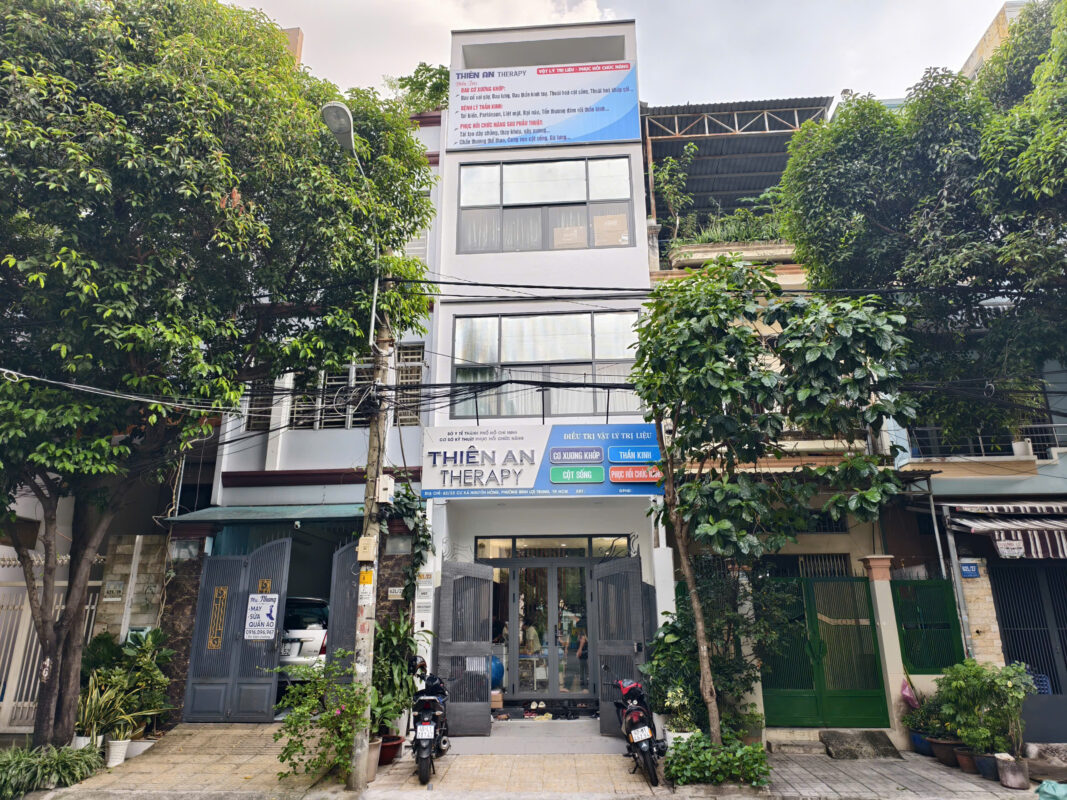 Phòng khám vật lý trị liệu Thiên An Therapy chuyên trị các bệnh về viêm khớp, đau lưng, và các bệnh về bại liệt