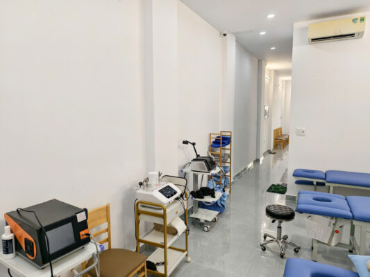 Phòng khám vật lý trị liệu Thiên An đầu tư mạnh vào thiết bị cao cấp