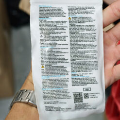 Thông tin mặt sau miếng dán điện cực intensity