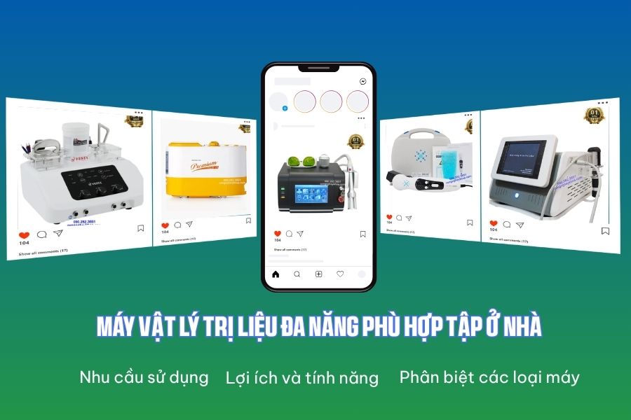 Máy Vật Lý Trị Liệu Đa Năng Phù Hợp Tập Ở Nhà