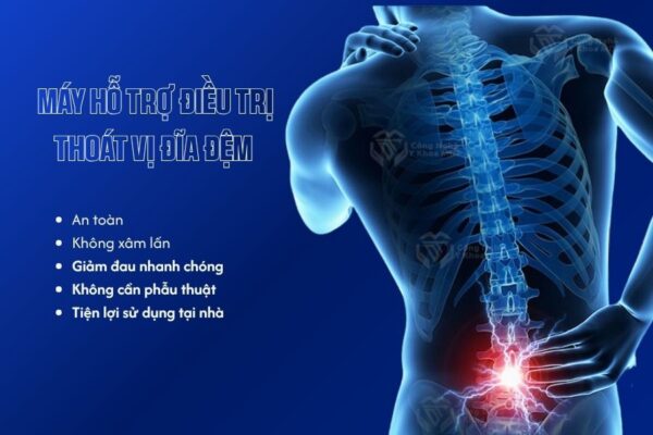 Máy hỗ trợ điều trị thoát vị đĩa đệm