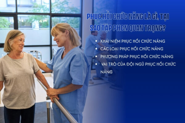 Phục hồi chức năng là gì có gì khác với vật lý trị liệu