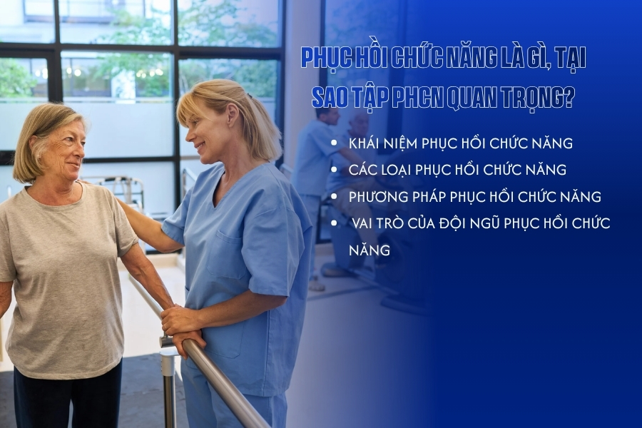 Phục hồi chức năng là gì có gì khác với vật lý trị liệu