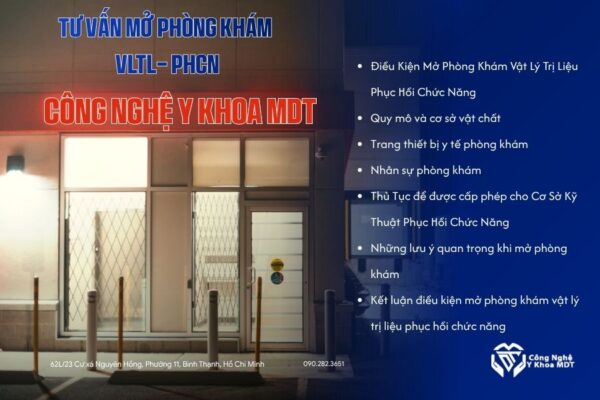 Điều Kiện Mở Phòng Khám Vật Lý Trị Liệu Phục Hồi Chức Năng Theo Quy Định Sở Y Tế 2026