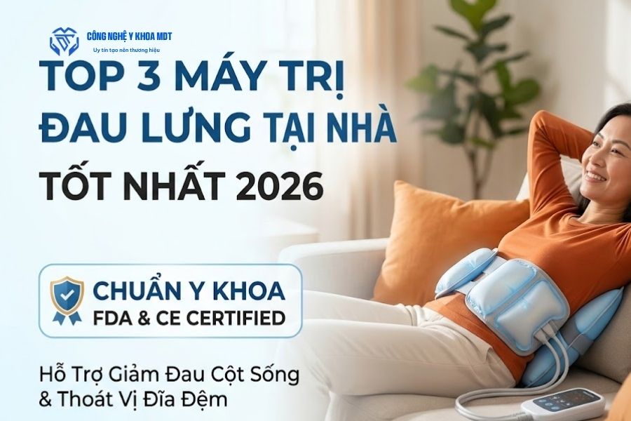 Hướng Dẫn Chọn Máy Trị Đau Lưng Tại Nhà Hiệu Quả 2026