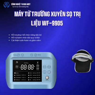 Máy từ trường xuyên sọ WF 9905 8 MÁY TỪ TRƯỜNG XUYÊN SỌ TRỊ LIỆU WF-9905