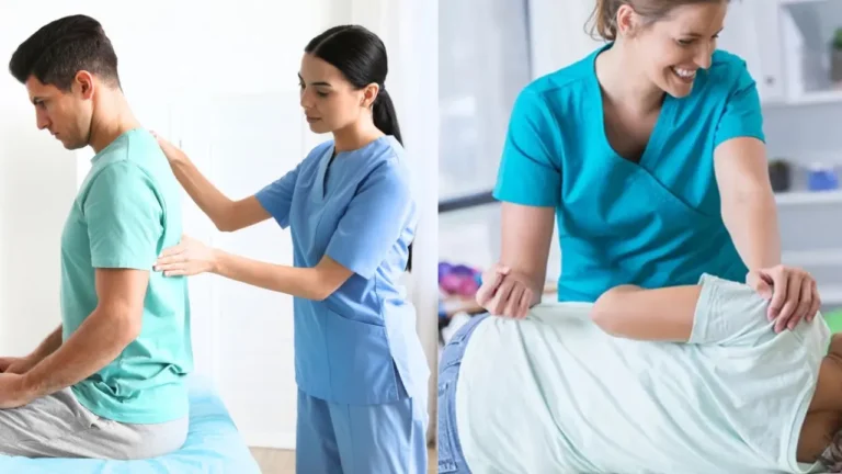 Kiểm tra vùng lưng và thao tác trị liệu bằng tay