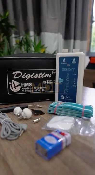 Máy kích thích cơ ngoại biên Digistim EMS+T nhỏ gọn này có gì?